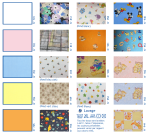 Housse en coton pour coussin d'allaitement